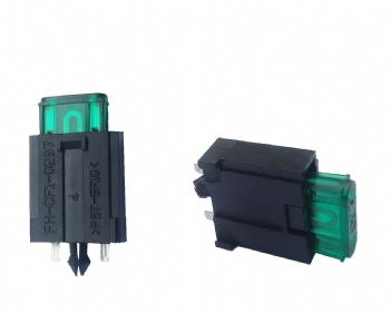 小號汽車插片保險絲座，PCB安裝小號汽車插片保險絲座，FKY-0297
